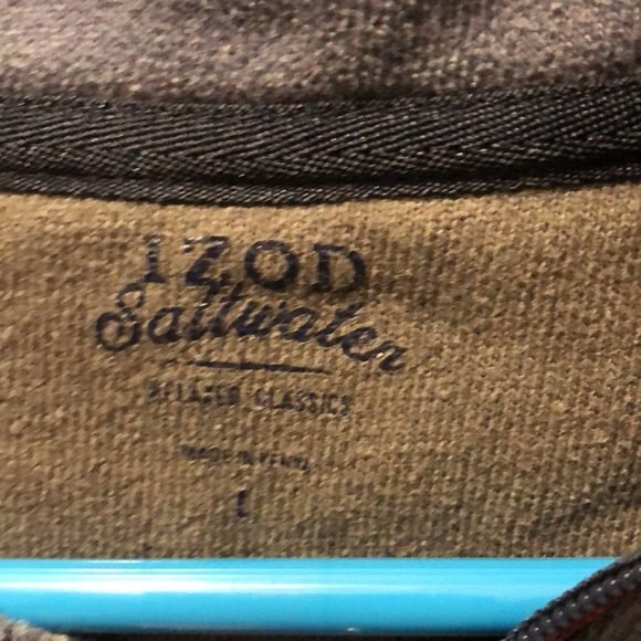 Izod saltwater relaxed classic pullover size large mens - Picture 2 of 7